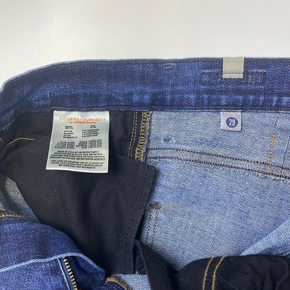 Citizen of Humanity Jeans Arley High Waist Straight Leg Size 29*32 - Picture 7 of 13